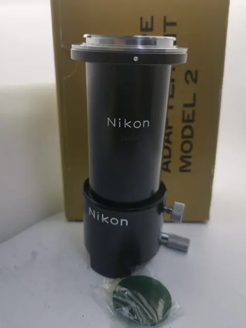 Nikon Nikkormat Microscope-adapterkit MODELL 2, in sehr gutem Zustand.