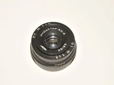 FED, Flexo Industar 50-2 50mm F3.5 + Flexomat luxe wide auto 35mm f2.8 lens