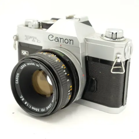 Canon FTb Body + Canon5mm F1.8 S.C. FD(6770)