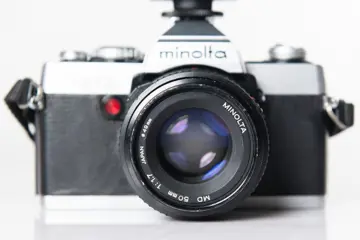 Minolta XG-1 & MD 50mm f1,7 & Metz 32CT3 flash