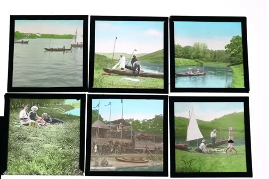 Private Photos Magic lantern slides- Wandervogel-Bewegung
