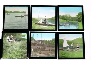 Private Photos Magic lantern slides- Wandervogel-Bewegung