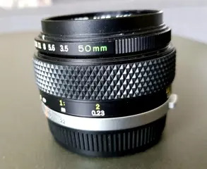 Olympus Zuiko 50 mm. 1:3.5 macro