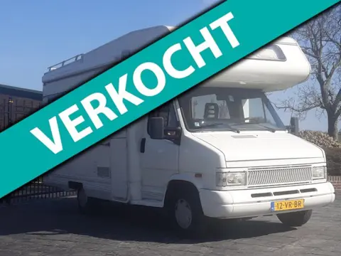 Fiat 290 Camper Stuurbekrachtiging/ 3 ruime slaapplaatsen 6 pers