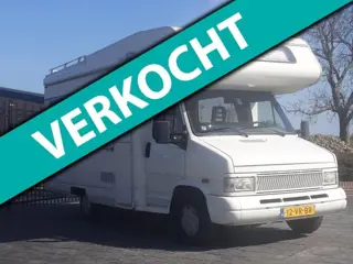 Fiat 290 Camper Stuurbekrachtiging/ 3 ruime slaapplaatsen 6 pers