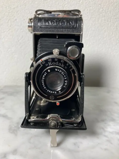 Kodak No1 Kodak junior- autographic en een Kodak junior 620 uit 1936