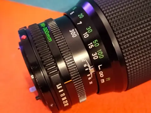 Canon Zoom FD 100-300mm. 1:5.6 Teleobjetivo