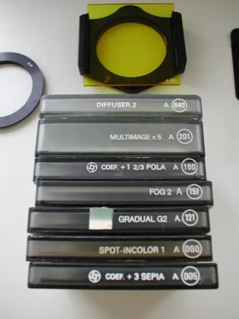 Cokin filters met A houders en adapterringen