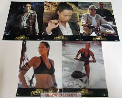 LARA  CROFT  TOMB  RAIDER  : The  cradle  of  life  lobbycard set.
