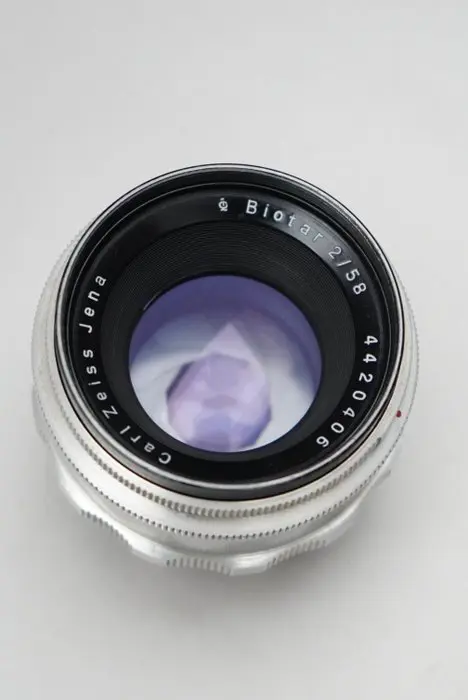 Carl Zeiss Jena Biotar 58mm F/2 M42