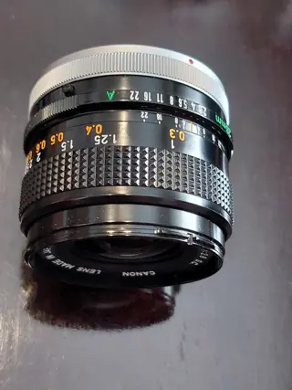 Canon FD 28mm f2.8 S.C