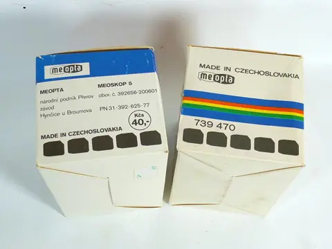 Meopta Meoskop 5 viewers in doos , 2 stuks in doosjes