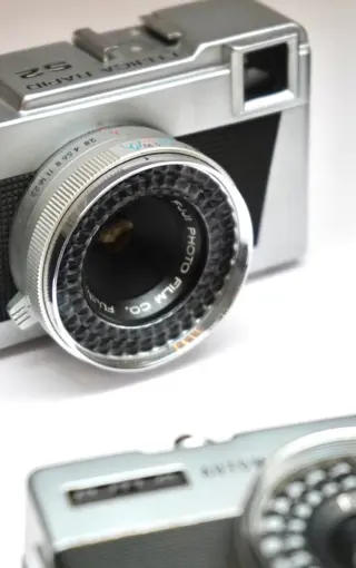 Fujica, PMC Rapid S2 + PMC Automatic Rapid Halfframe Camera’s