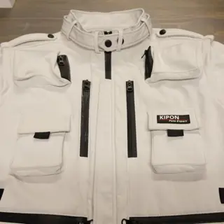 Kipon Foto Expert Jas voor fotograaf maat L (wit) (6751)