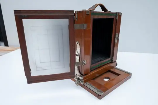 Alfred Brückner Plate Mahony Tailboard Camera