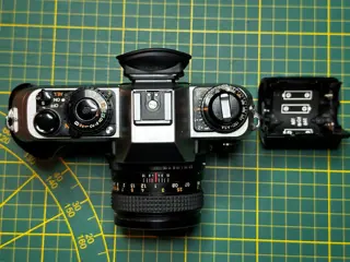 Konica Autoreflex FT-1 Motor + Hexanon AR 1,7/50mm