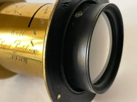 Portrait Brass Lens Rapid Rectilinear 8x10
