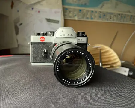 Leica, Leitz R3 electronic + Leica R Elmar 180mm F4.0