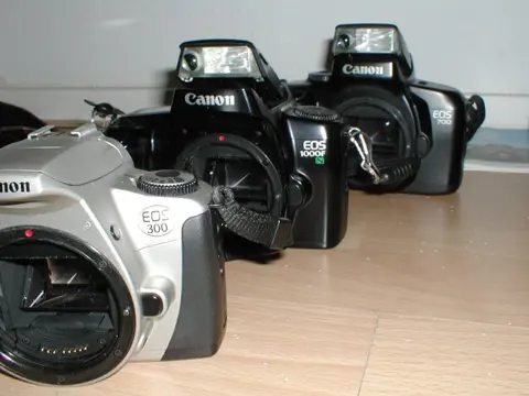 Canon EOS reflexcamera's, 6x