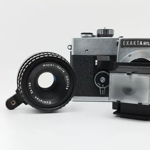 Exakta, Meyer-Optik Görlitz RTL 1000 & Domiplan 2.8 50mm