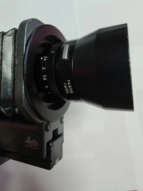 Leica, Leitz Fuelle + Leitz Elmarit 2.8/90mm