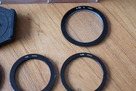 Cokin Lot van 17 filters en toebehoren