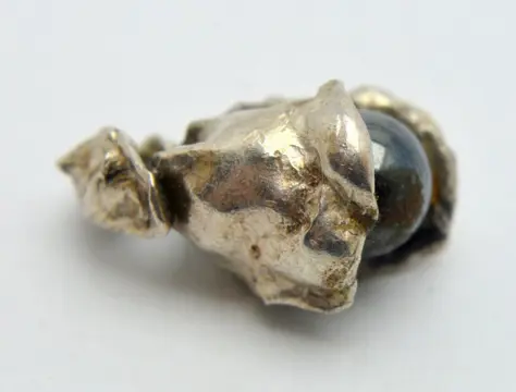 Modernist - 935 Zilver - Hanger - Hematiet