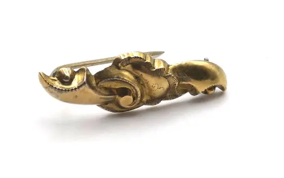 18 karaat Goud - Broche