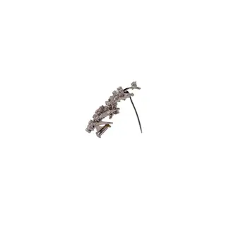 18 karaat Witgoud - Broche - 1.12 ct