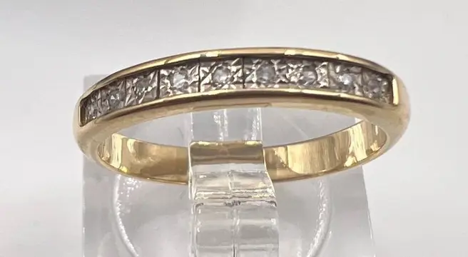 NO RESERVE PRICE - 18 karaat Geel goud - Ring - Diamanten