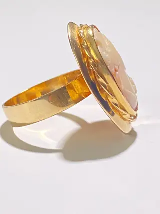 18 karaat Geel goud - Ring