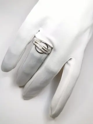 NO RESERVE - 18 karaat Goud - Ring - Diamanten