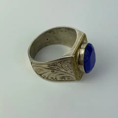 925 Zilver - Ring Lapis lazuli