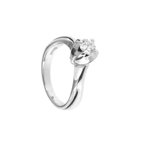 Danacci - 18 karaat Witgoud - Ring - 0.45 ct Diamant