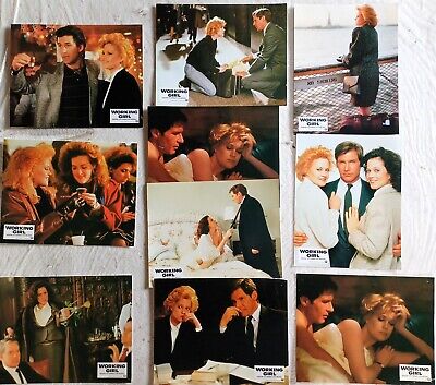 WORKING   GIRL     lobbycard set.