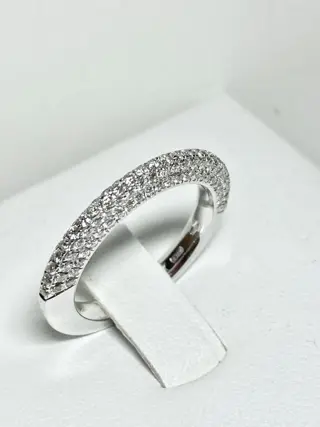 Chimento - 18 karaat Witgoud - Ring - 1.25 ct Diamant - Diamanten