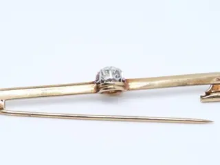 18 karaat Geel goud - Broche - 0.80 ct Diamant