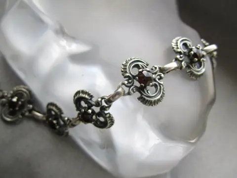 925 Zilver - Armband - Granaatstenen