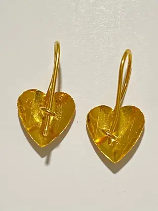 21 kt Geel goud - Oorbellen