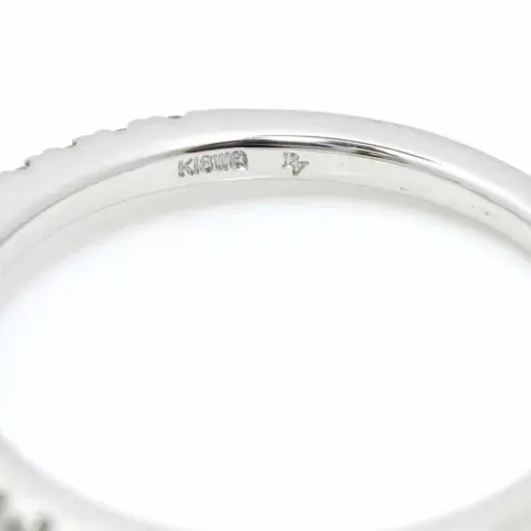 Ponte Vecchio - 18 karaat Witgoud - Ring - 0.18 ct Diamant