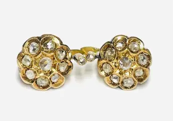 18 karaat Goud - Oorbellen - 0.80 ct Diamant