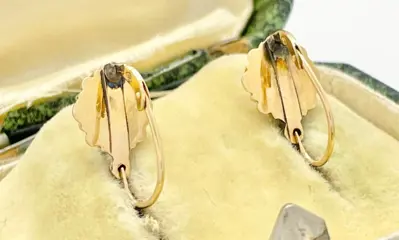 "NO RESERVE PRICE" Dormeuses - Fin du XIXe siècle - 18 karaat Geel goud - Oorbellen - Fijne Parels