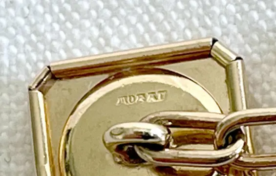 Antique MURAT Charles (1818-1897) NO reserve - 18 karaat Verguld - Manchetknopen