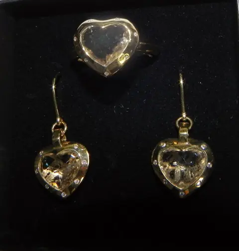 Jette Joop - 18 karaat Geel goud - Oorbellen, Ring