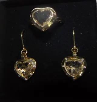 Jette Joop - 18 karaat Geel goud - Oorbellen, Ring