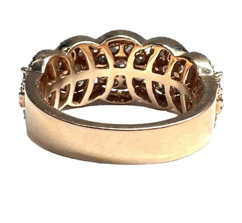 18 karaat Goud - Ring - 4.00 ct Diamant