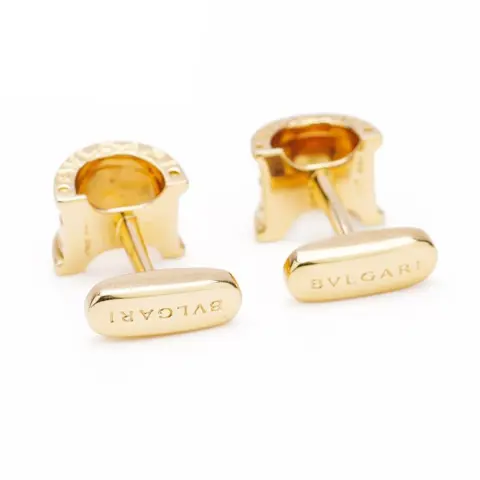 Bvlgari 18k Yellow Gold B.Zero1 Cufflinks - 18 karaat Geel goud - Manchetknopen