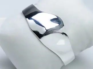 A.Duglos, France - 950 Zilver - Armband - massief - modernistisch