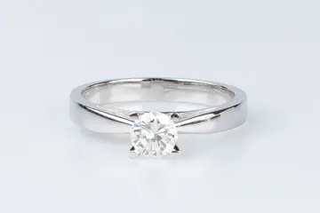 18 karaat Witgoud - Ring - 0.53 ct Diamant