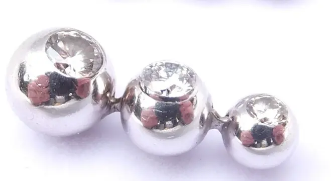 Cartier - "Perles de Diamants" Crescendo - 18 karaat Witgoud - Oorbellen - Diamanten